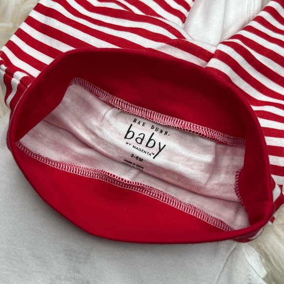 Rae Dunn New Baby Onesie Set MY FIRST 4th OF JULY Red White Blue 3 to 6 Months - Picture 12 of 17